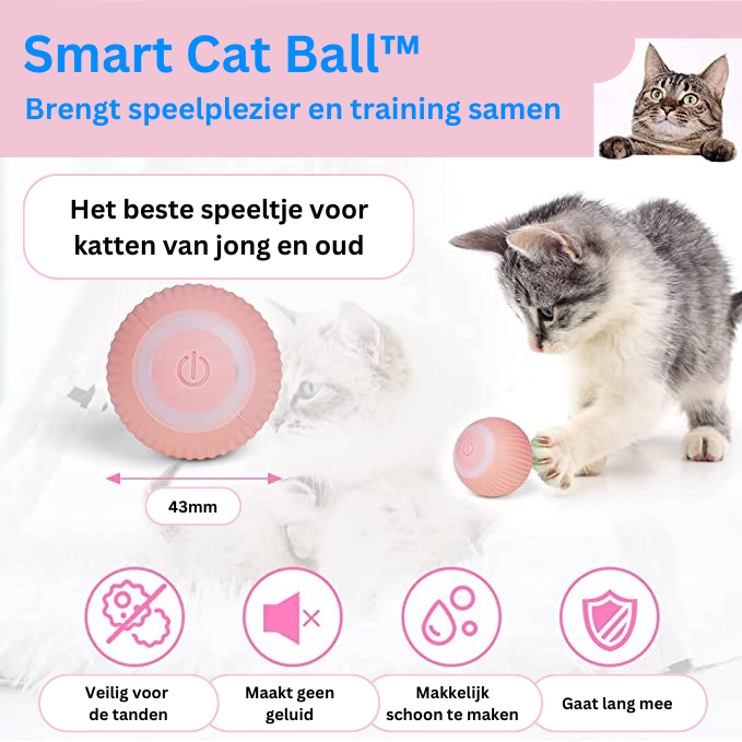 Smart Cat Ball™ | De beste speelbal voor katten!